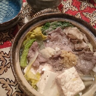 生姜とニンニク鍋